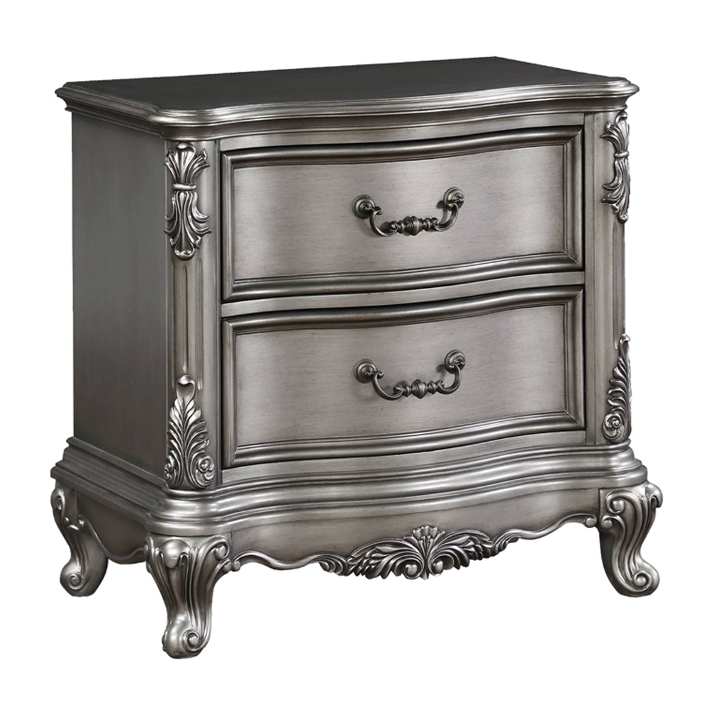 ACME Ariadne Nightstand – angle view – Lusso Furniture Miami