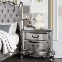 ACME Ariadne Nightstand – front view – Lusso Furniture Miami