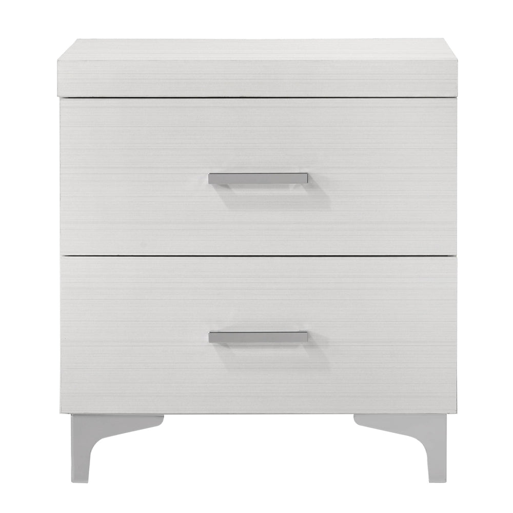 ACME Casilda Nightstand – side view – Lusso Furniture Miami