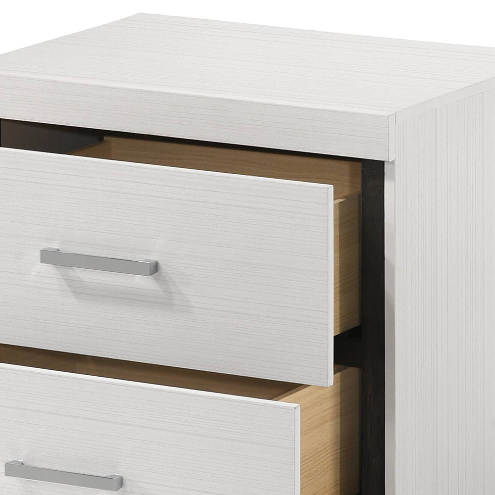 ACME Casilda Nightstand – back view – Lusso Furniture Miami