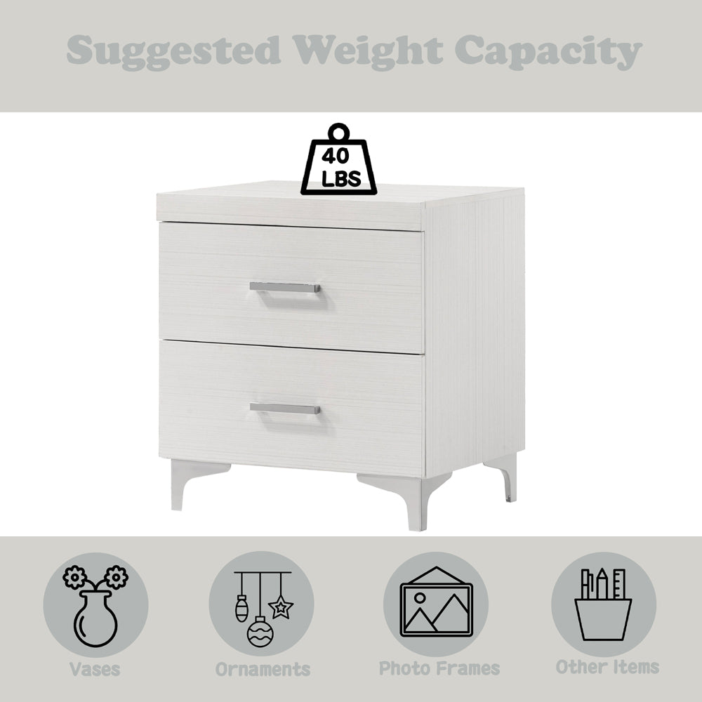 ACME Casilda Nightstand – alternate view – Lusso Furniture Miami
