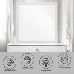 ACME Casilda Mirror – room setting – Lusso Furniture Miami