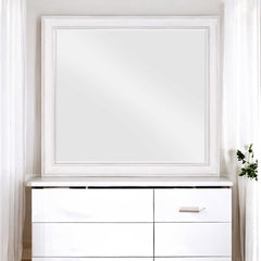 ACME Katia Mirror – side view – Lusso Furniture Miami