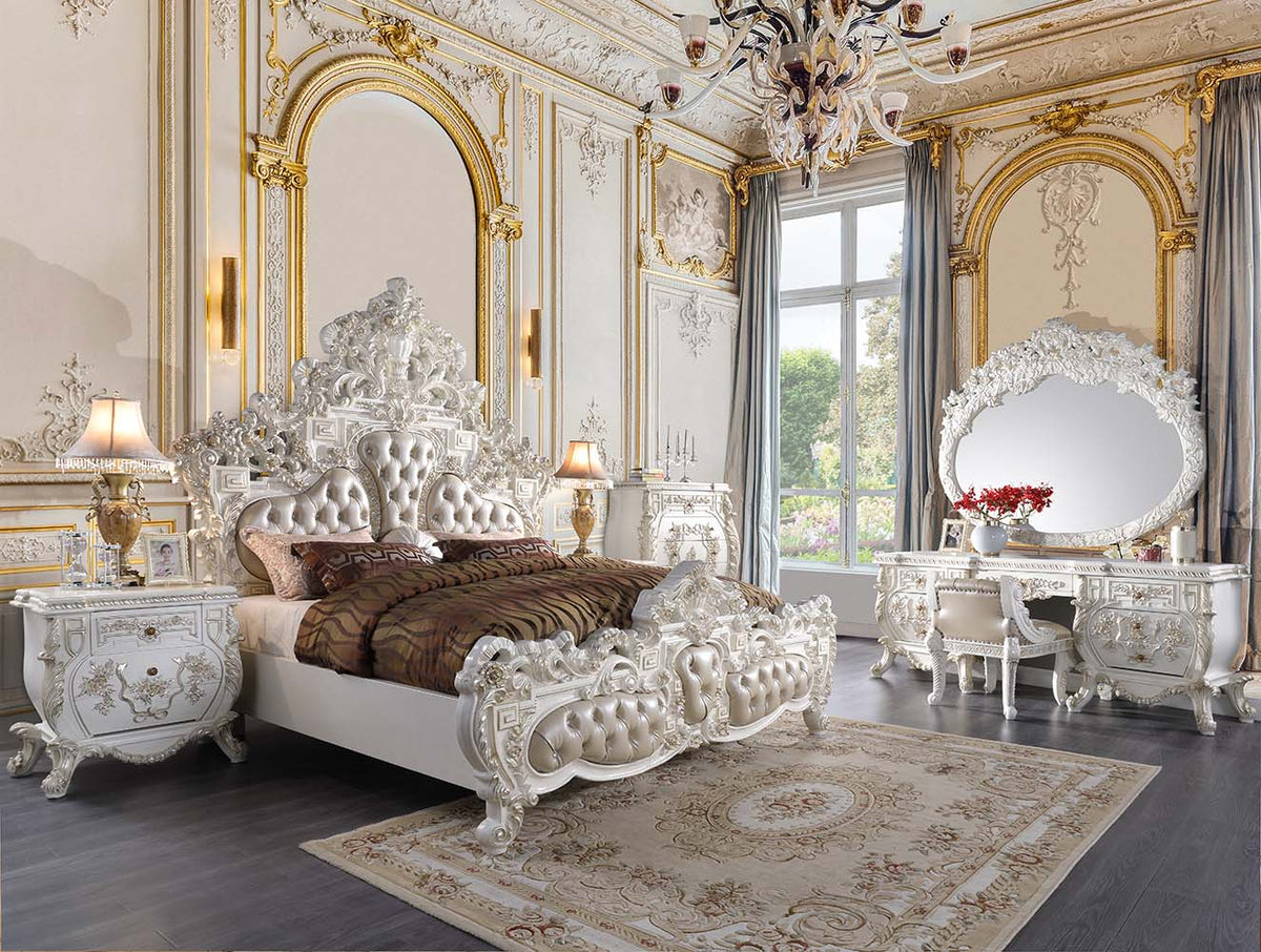 ACME Vanaheim Bed – back view – Lusso Furniture Miami