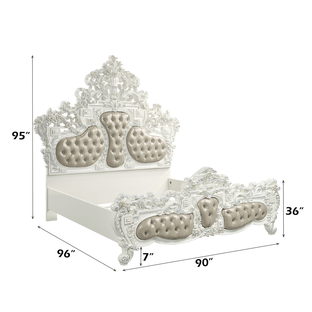 ACME Vanaheim Bed – top view – Lusso Furniture Miami