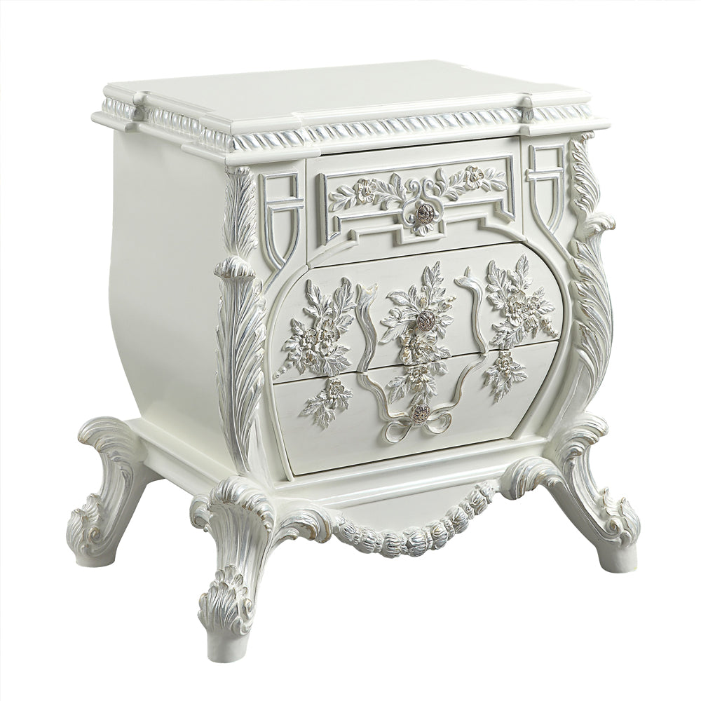 ACME Vanaheim Nightstand – angle view – Lusso Furniture Miami