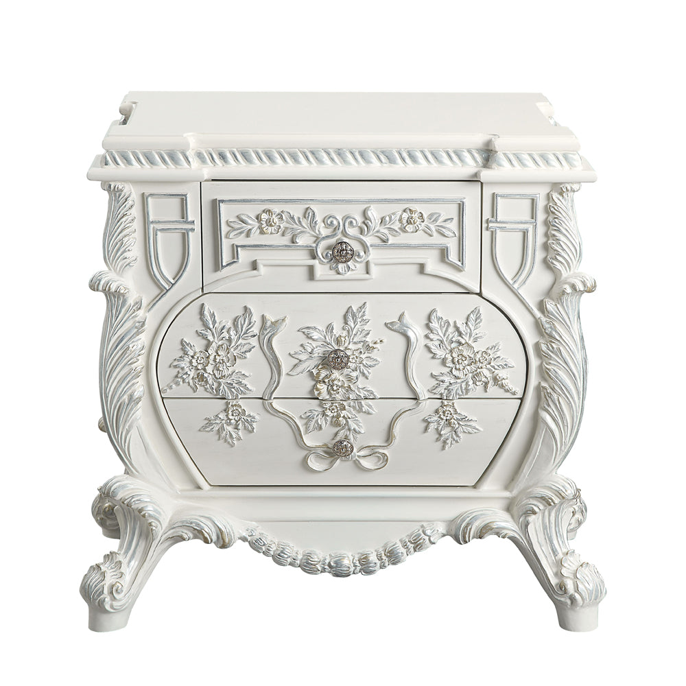 ACME Vanaheim Nightstand – side view – Lusso Furniture Miami