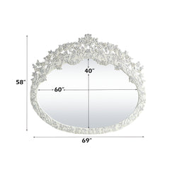 ACME Vanaheim Mirror – back view – Lusso Furniture Miami