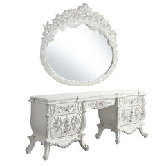 ACME Vanaheim Vanity Desk – front view – Lusso Furniture Miami