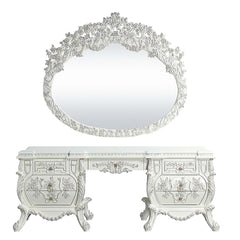 ACME Vanaheim Vanity Desk – side view – Lusso Furniture Miami