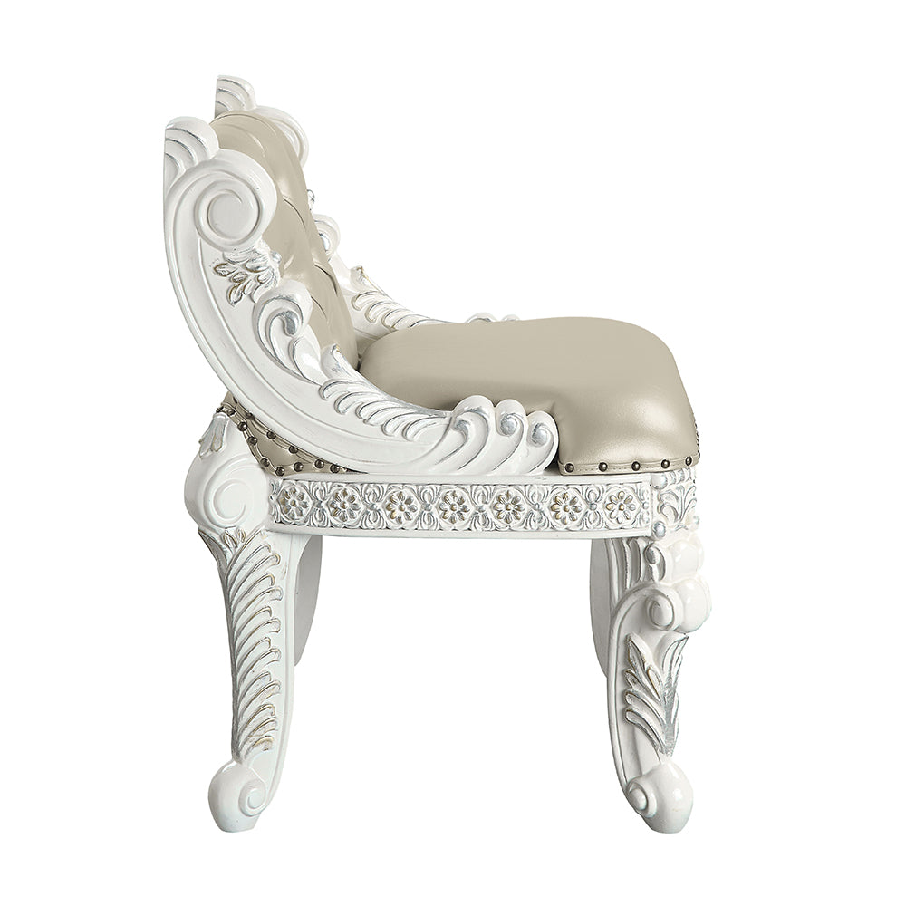 ACME Vanaheim Vanity Stool – room setting – Lusso Furniture Miami