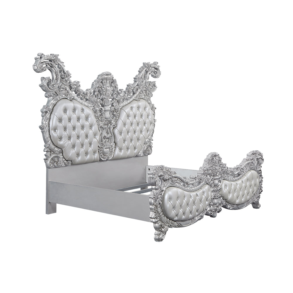 ACME Valkyrie Bed – angle view – Lusso Furniture Miami