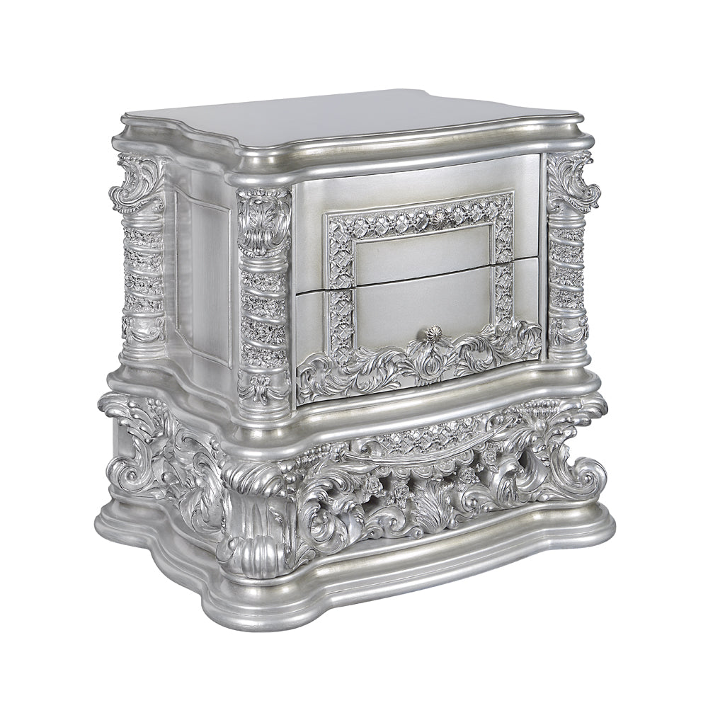 ACME Valkyrie Nightstand – side view – Lusso Furniture Miami