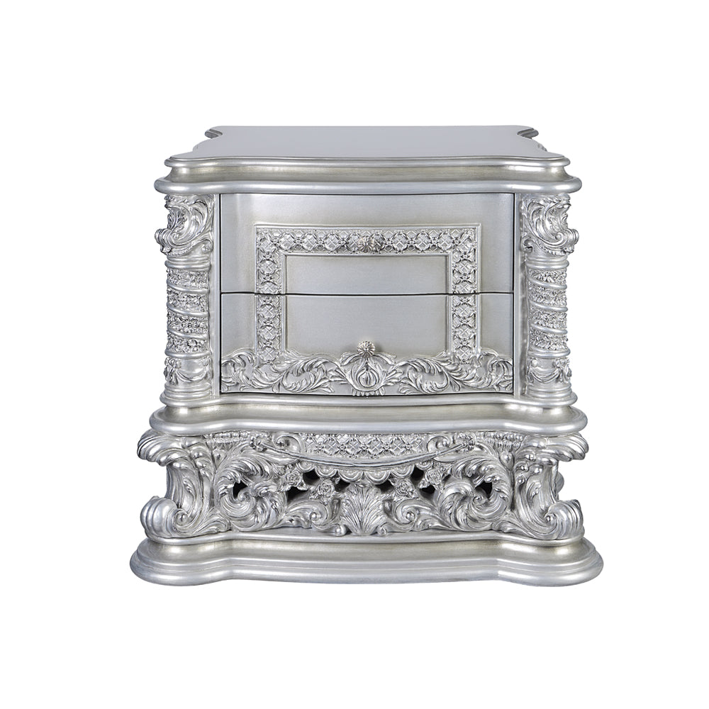ACME Valkyrie Nightstand – back view – Lusso Furniture Miami