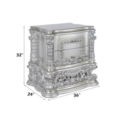 ACME Valkyrie Nightstand – close-up – Lusso Furniture Miami