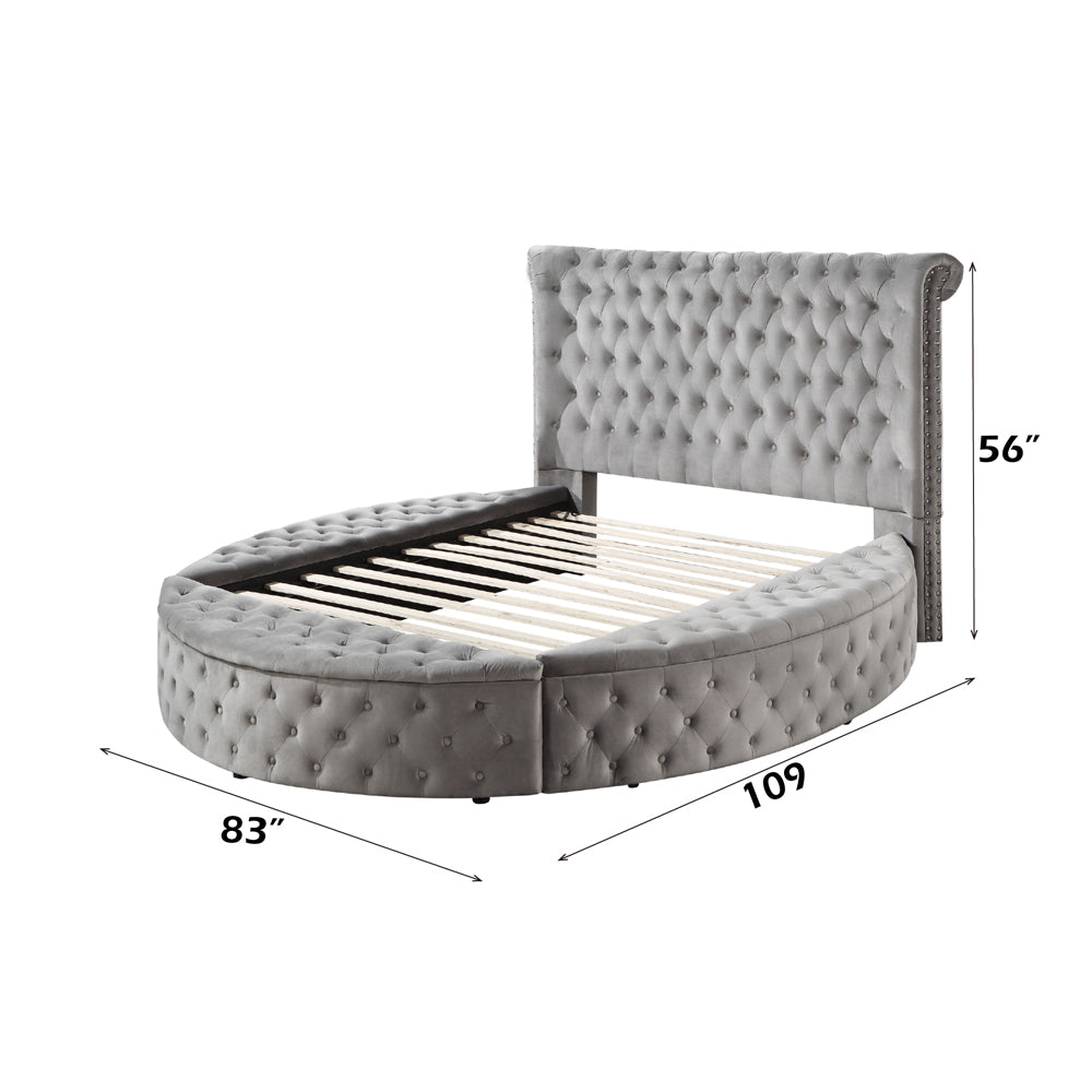ACME Gaiva Storage Bed – alternate view – Lusso Furniture Miami