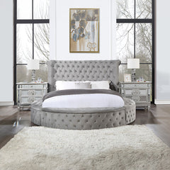 ACME Gaiva Storage Bed – close-up – Lusso Furniture Miami