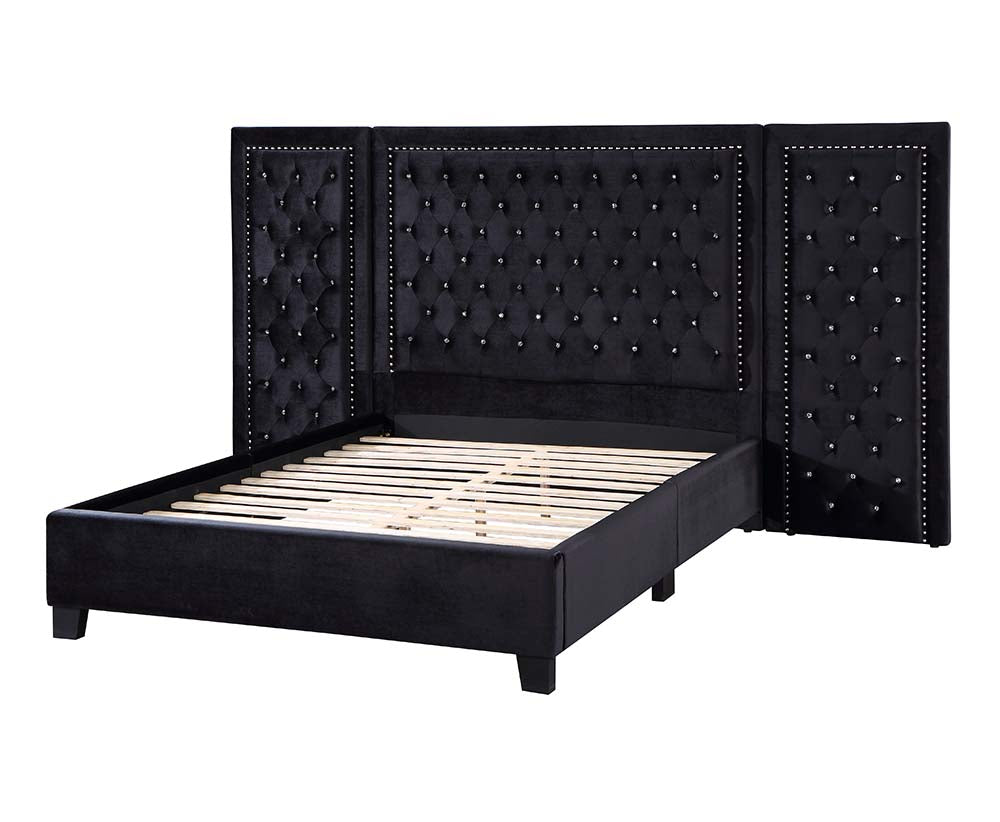 ACME Damazy Bed – angle view – Lusso Furniture Miami