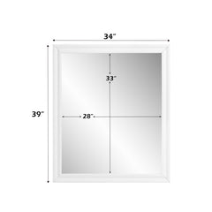 ACME Gaines Mirror – view 19 – Lusso Furniture Miami