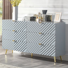ACME Gaines Dresser – front view – Lusso Furniture Miami
