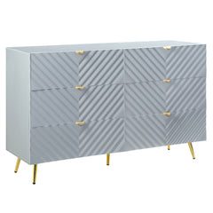 ACME Gaines Dresser – angle view – Lusso Furniture Miami