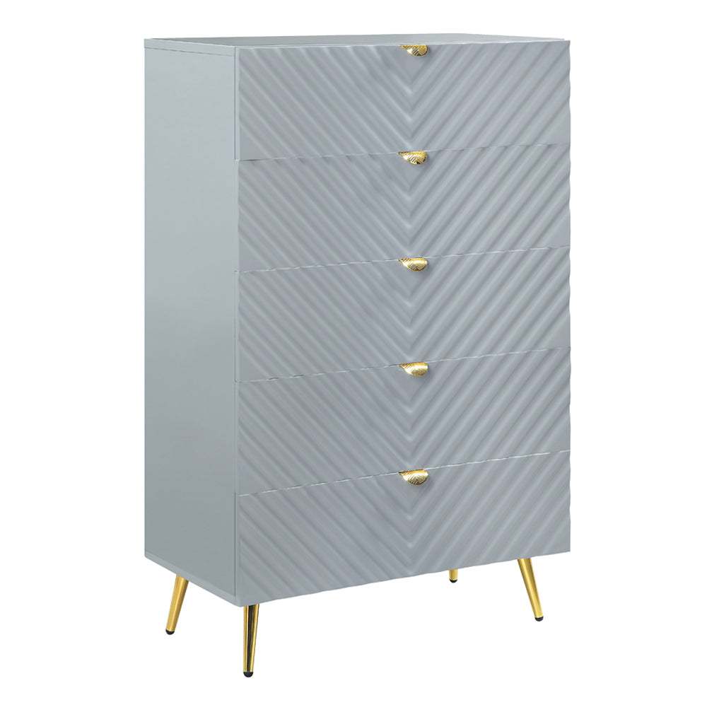 ACME Gaines Chest – angle view – Lusso Furniture Miami
