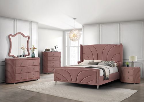ACME Salonia Bed – detail – Lusso Furniture Miami