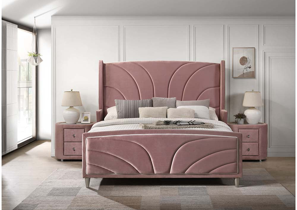 ACME Salonia Bed – front view – Lusso Furniture Miami