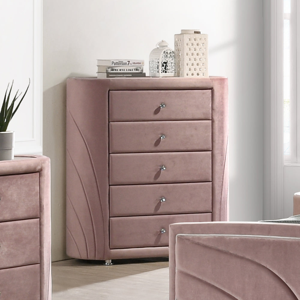 ACME Salonia Chest – front view – Lusso Furniture Miami