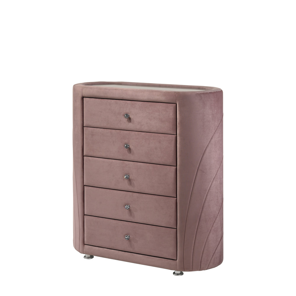 ACME Salonia Chest – angle view – Lusso Furniture Miami