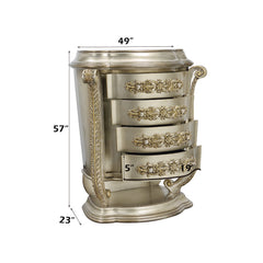 ACME Danae Chest – back view – Lusso Furniture Miami
