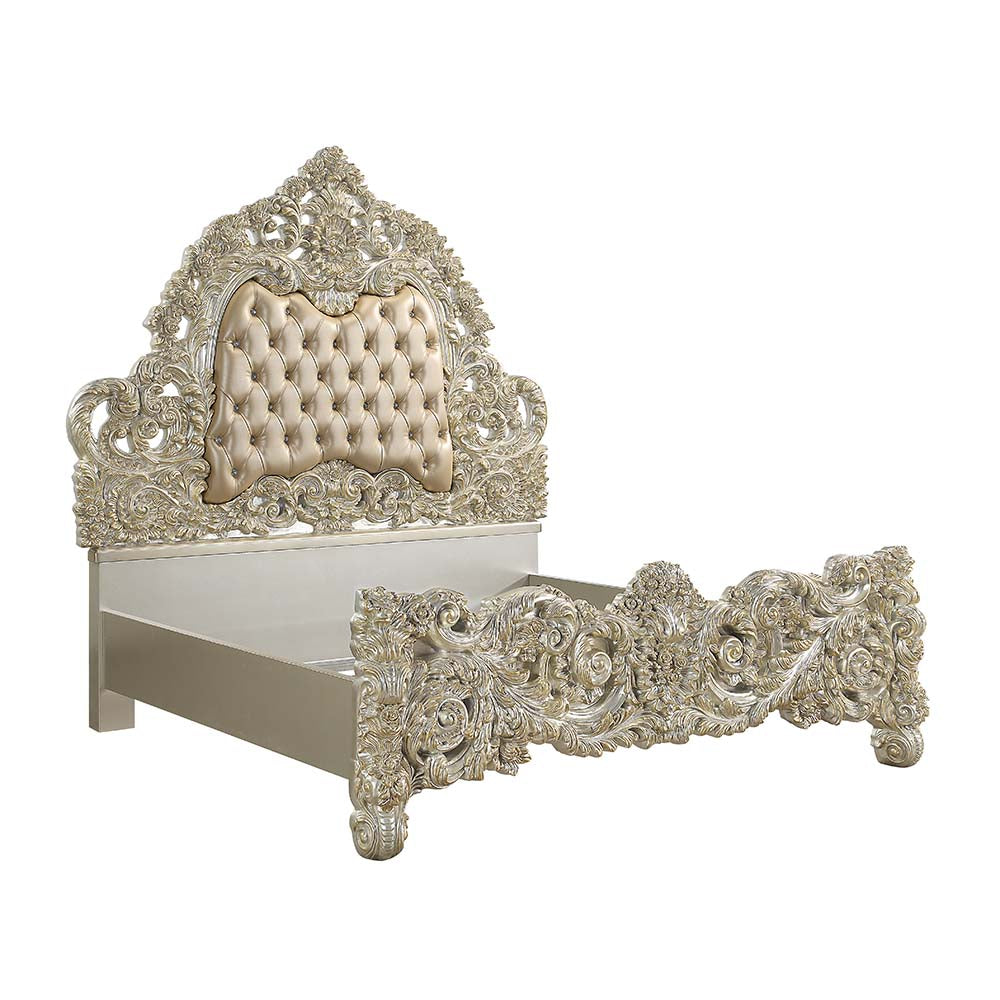 ACME Sorina Bed – front view – Lusso Furniture Miami