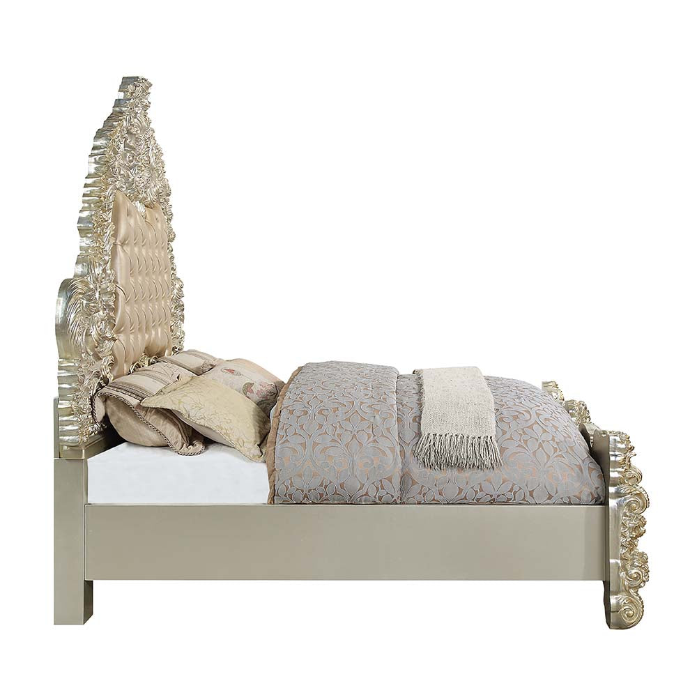 ACME Sorina Bed – side view – Lusso Furniture Miami