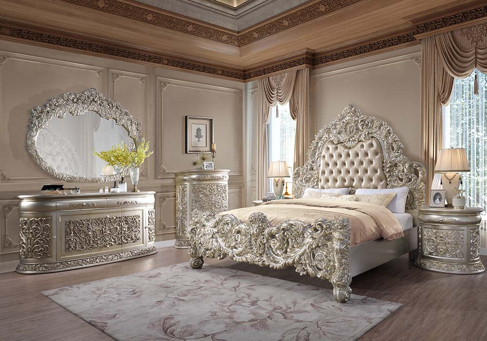ACME Sorina Bed – back view – Lusso Furniture Miami