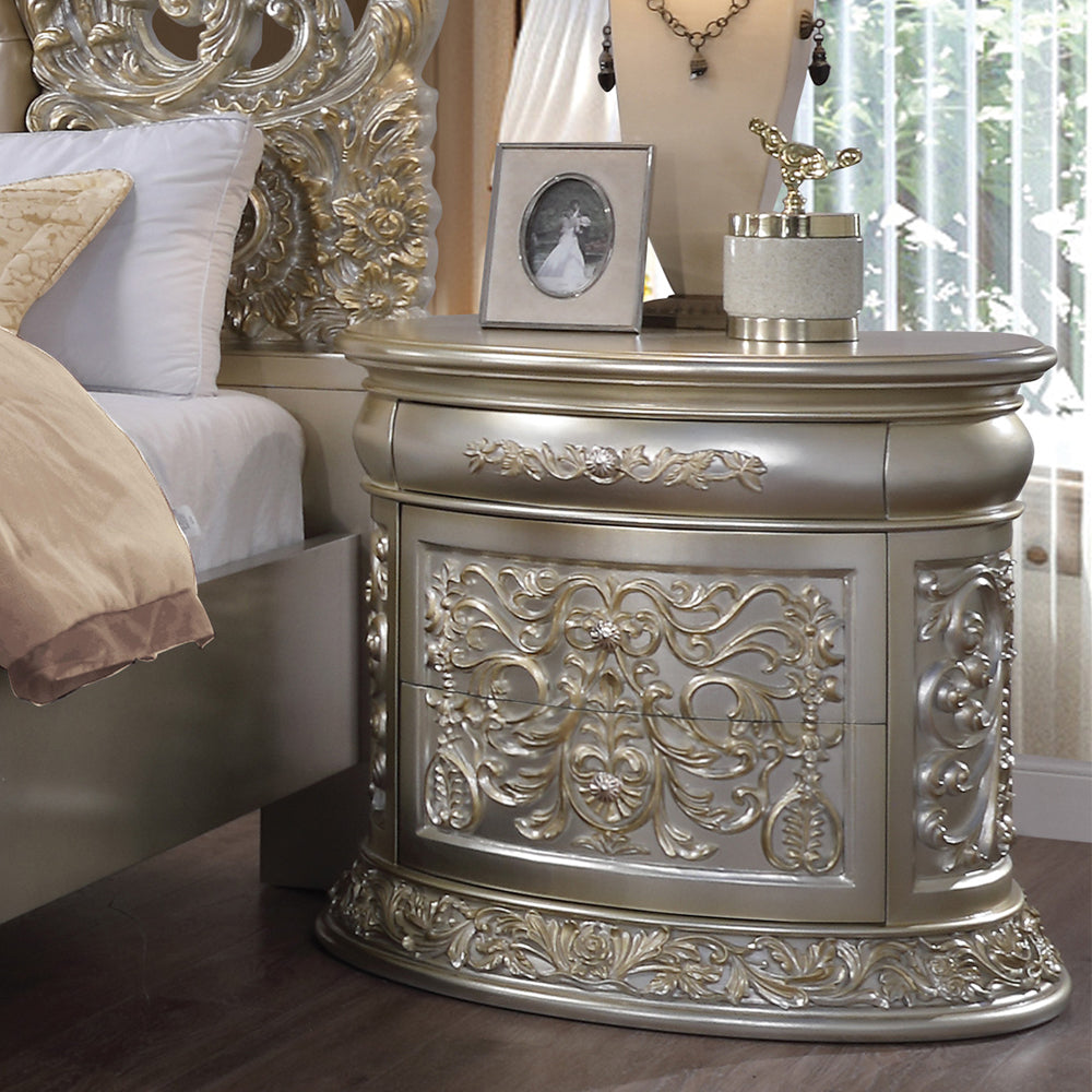 ACME Sorina Nightstand – front view – Lusso Furniture Miami