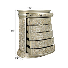 ACME Sorina Chest – back view – Lusso Furniture Miami