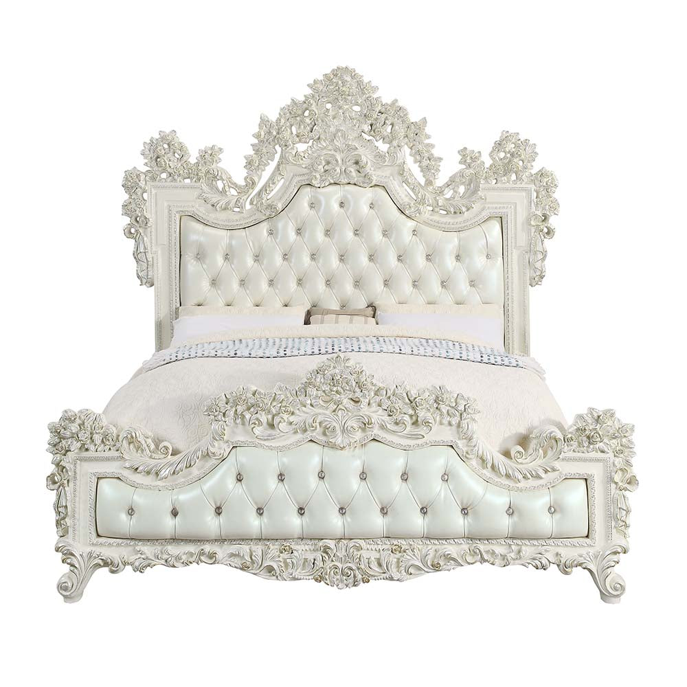 ACME Adara Bed – angle view – Lusso Furniture Miami