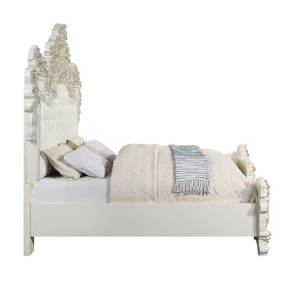 ACME Adara Bed – side view – Lusso Furniture Miami