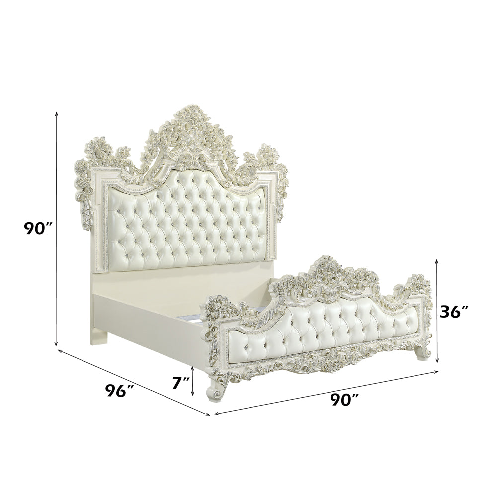 ACME Adara Bed – top view – Lusso Furniture Miami
