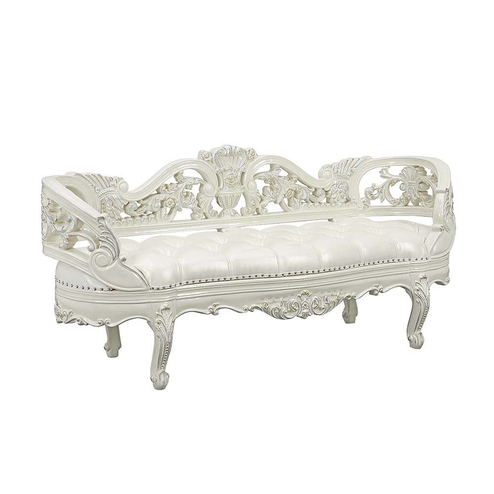 ACME Adara Bench – front view – Lusso Furniture Miami