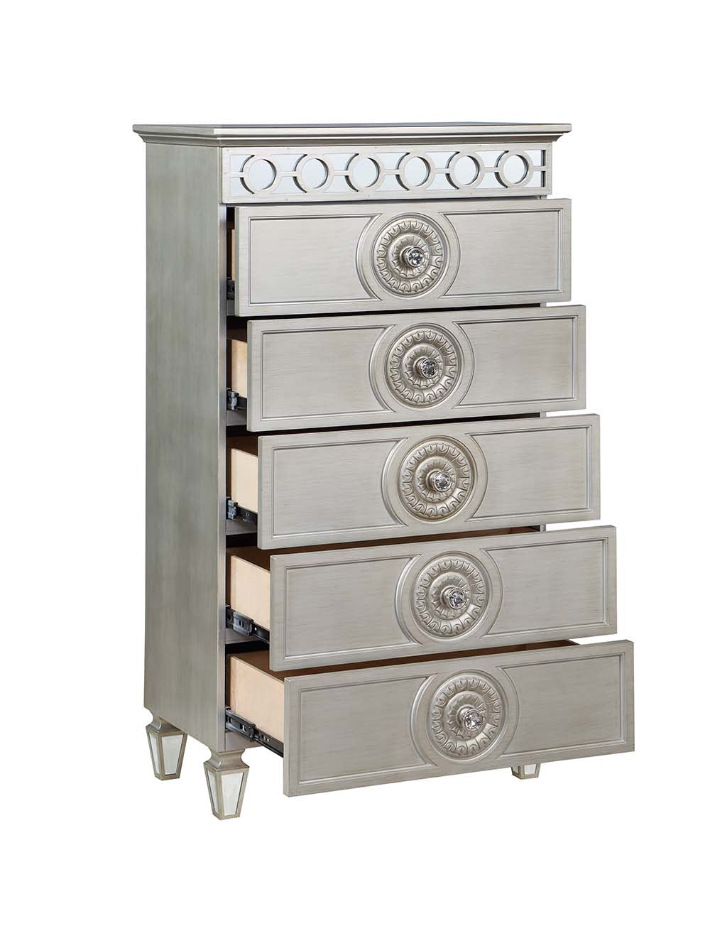 ACME Varian Chest – side view – Lusso Furniture Miami