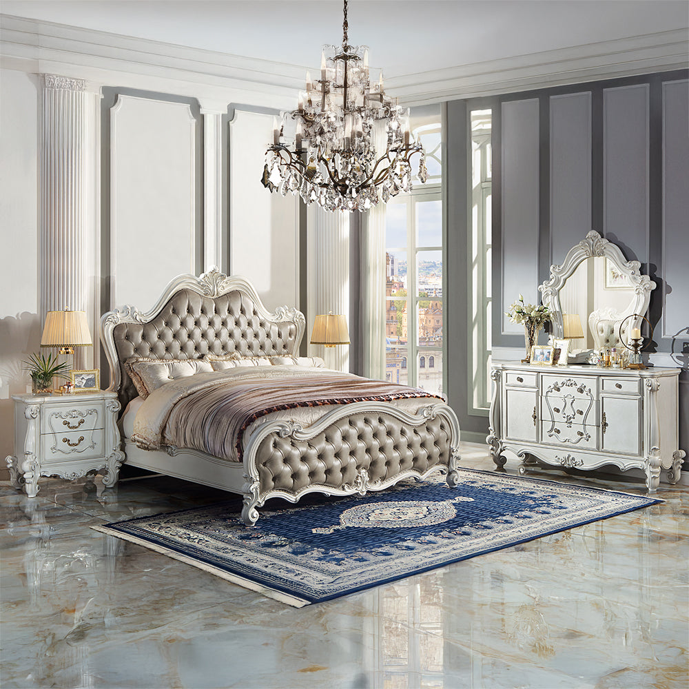 ACME Versailles II Bed – top view – Lusso Furniture Miami