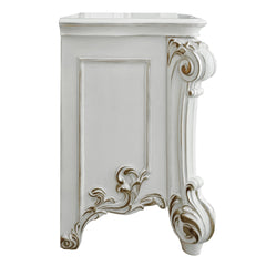 ACME Vendome Nightstand – room setting – Lusso Furniture Miami