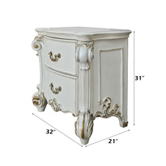 ACME Vendome Nightstand – close-up – Lusso Furniture Miami