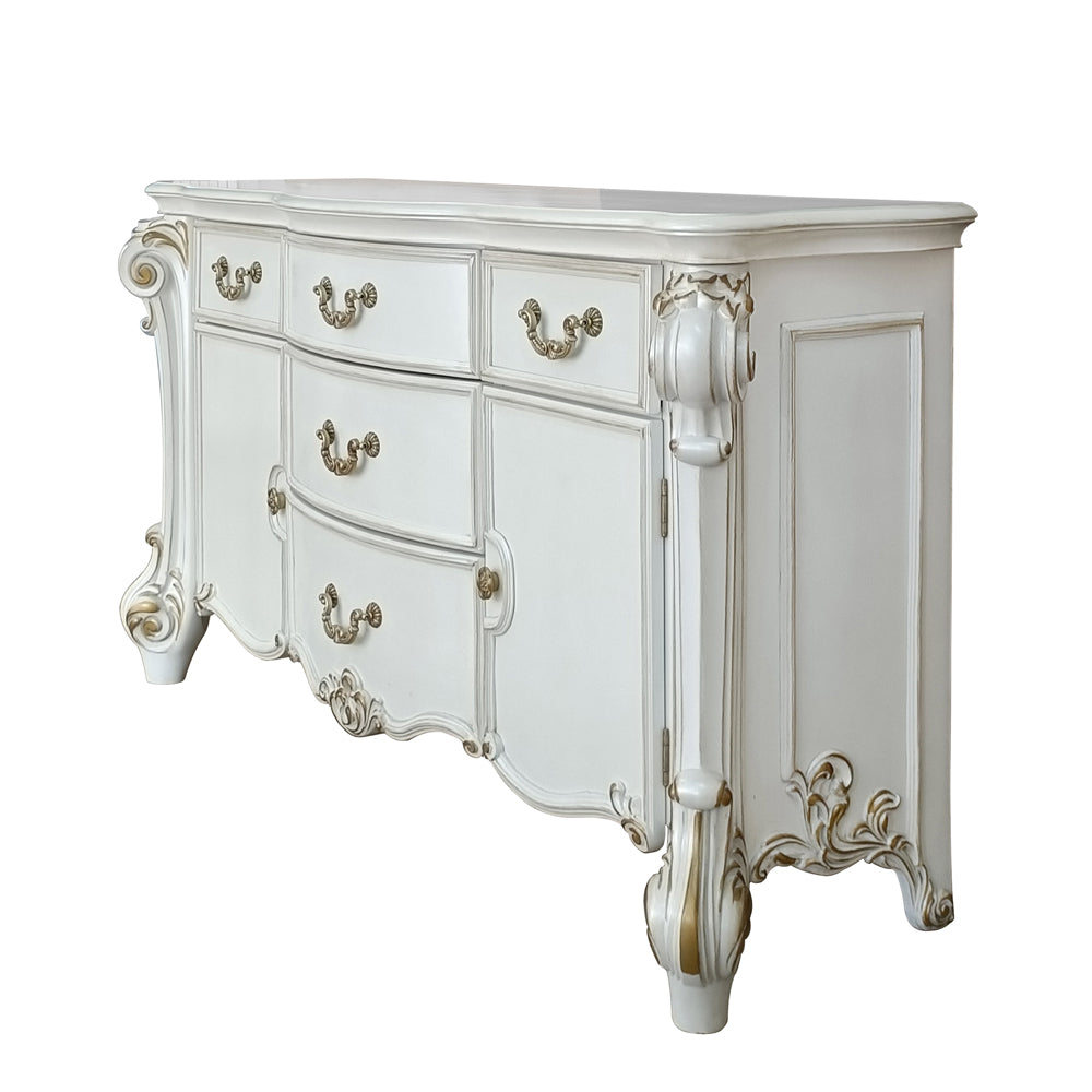 ACME Vendome Dresser – angle view – Lusso Furniture Miami