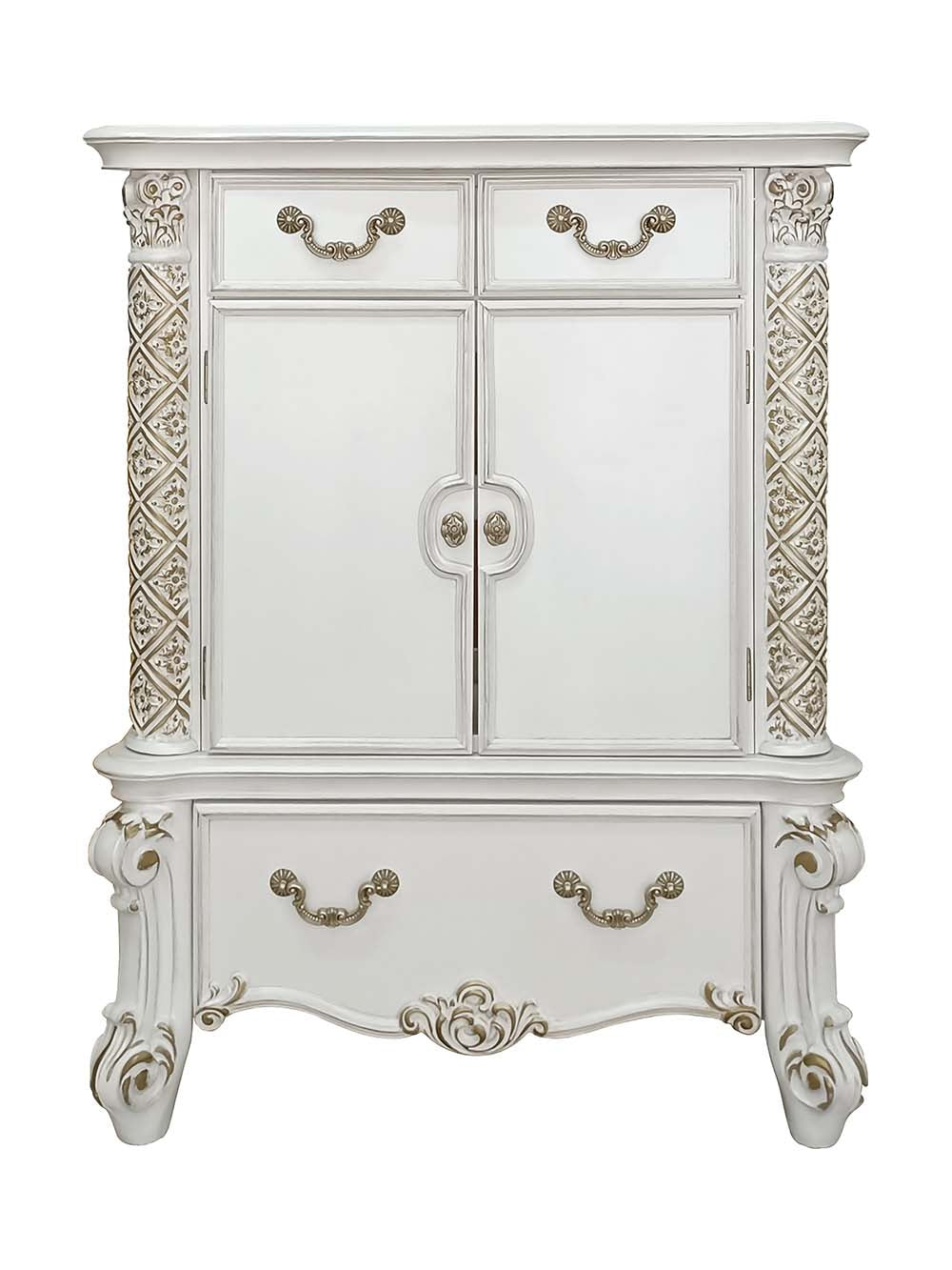 ACME Vendome Chest – angle view – Lusso Furniture Miami