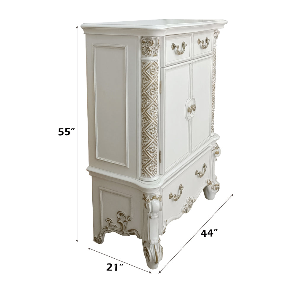 ACME Vendome Chest – back view – Lusso Furniture Miami