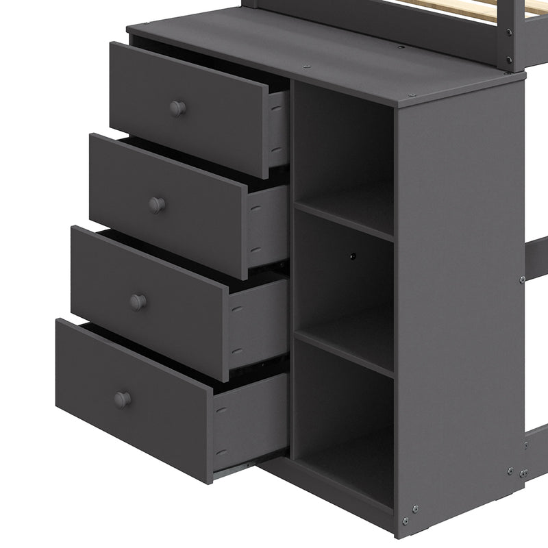 ACME Gaston Storage Bunk Bed-zoom-