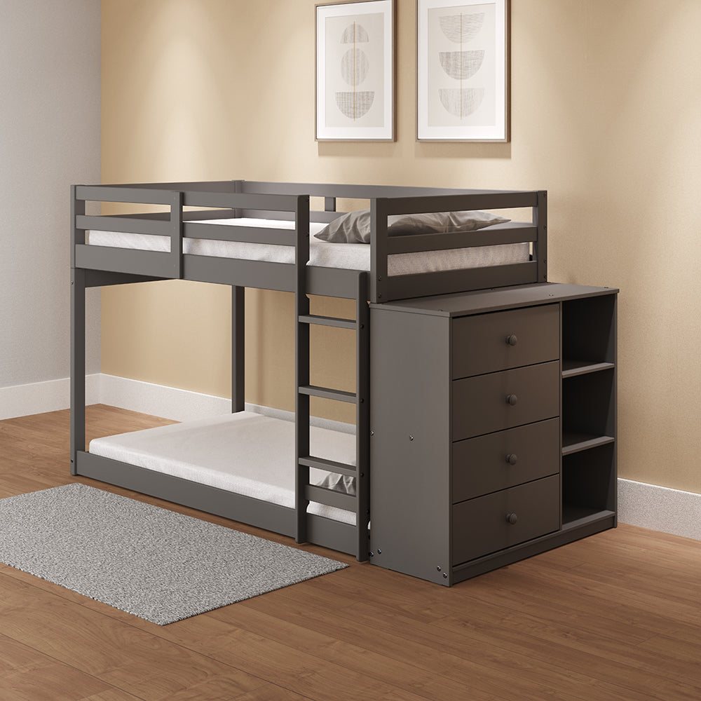 ACME Gaston Storage Bunk Bed – close-up – Lusso Furniture Miami