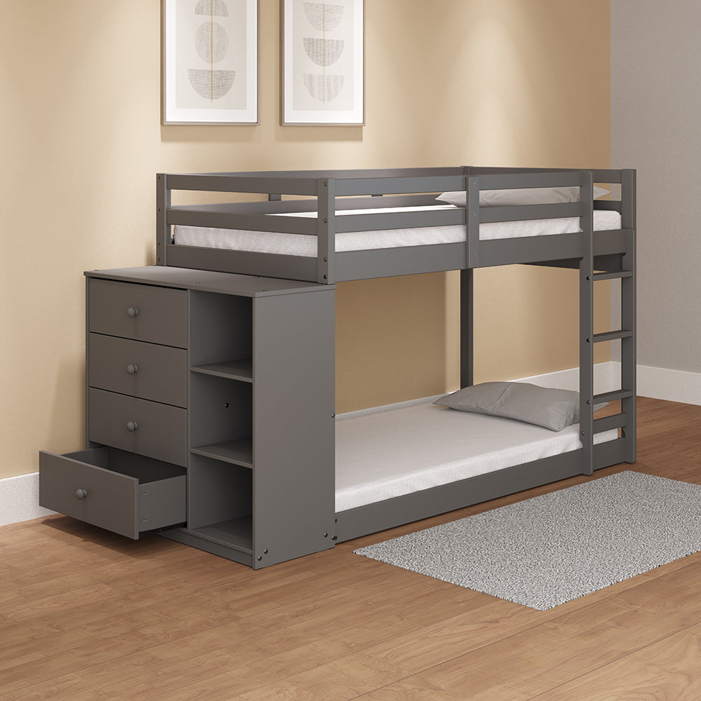 ACME Gaston Storage Bunk Bed – view 11 – Lusso Furniture Miami